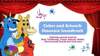 Thumbnail: Radin Productions - Colors and Artwork Showcase Soundtrack (2026) | 1+ HOURS of Romantic music