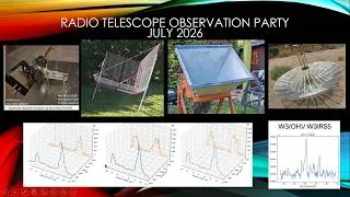 Thumbnail: RTOP July 2026 - Conference Updates, 43 GHz Masers, 22 GHz Water Masers, Dish Builds & Outreach