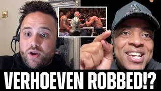 Thumbnail: "ABSOLUTELY HUMILIATING!" OLEKSANDR USYK CONTROVERSIAL STOPPAGE VICTORY OVER RICO VERHOEVEN