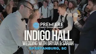 Thumbnail: 🎉 Sarah & Bryan’s Epic Indigo Hall Wedding | 2000s Vibes + TV DJ Booth & Cold Sparks! 🔥💃