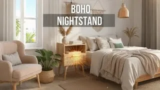 Thumbnail: Best Boho Nightstand 2026 | Modern Rattan Bedside Table | Small Space Bedroom & Decor Ideas