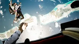 Thumbnail: Steph's First Skydive Over a Maldives Private Island
