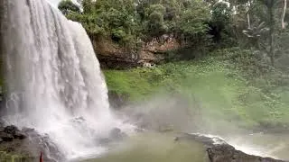 Thumbnail: Natural waterfall tourism Waterfall pouring down the mountain