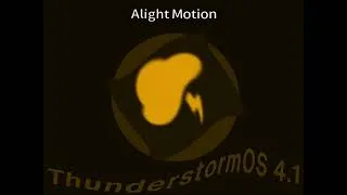 Thumbnail: ThunderstormOS 4.1 Logo In BlazeUp