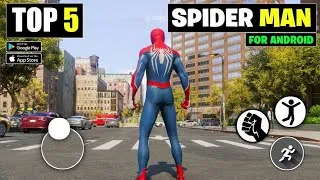 Thumbnail: Top 5 Open World Spider Man Games For Android 2025 | High Graphics
