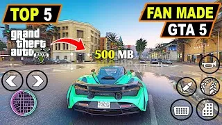 Thumbnail: TOP 5 GTA V FAN MADE GAMES FOR ANDROID | GTA V | GTA VI