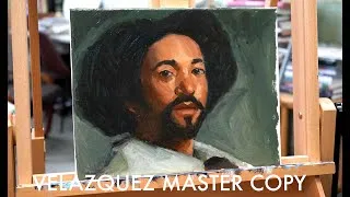 Thumbnail: Portrait Oil Painting - Velázquez Master Copy