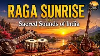 Thumbnail: RAGA SUNRISE 🌅 | Sacred Sounds of India | Peaceful Indian Classical Music, @RAGASUNRISE
