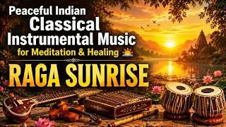 Thumbnail: Peaceful Indian Classical Instrumental Music for Meditation & Healing@RAGASUNRISE