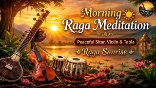 Thumbnail: Morning Raga Meditation ☀️ | Peaceful Sitar, Violin & Tabla | Raga Sunrise, @RAGASUNRISE
