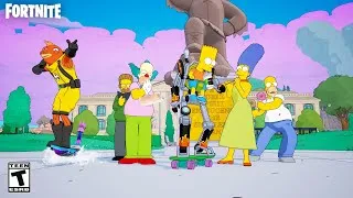 Thumbnail: Fortnite - The Simpsons (Welcome to Springfield) The Simpsons Arrive in Fortnite!