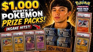 Thumbnail:     I Opened $1,000 Worth of Pokémon Prize Packs 3…