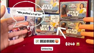 Thumbnail: We Took a RISK… and Hit CRAZY! Star Wars Topps Chrome Break