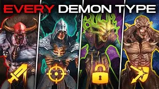 Thumbnail: The 4 Types of Demons in DOOM: The Dark Ages Explained