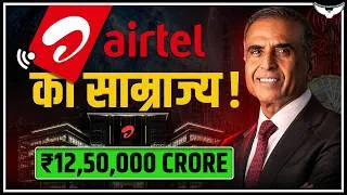 Thumbnail: Airtel Case Study! ₹12,50,000 Crore Business Empire | Airtel vs Jio | CA Rahul Malodia