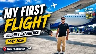 Thumbnail: Pehli Baar Flight Me Baitha 😅 | First Flight Experience
