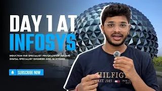 Thumbnail: Infosys Mysore Induction Day 1 | Complete Walkthrough for SP & DSE Trainees | Rahul Dasari