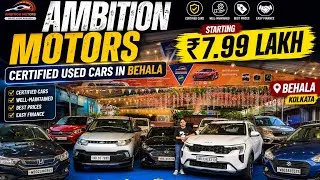 Thumbnail: Certified used cars in Kolkata ₹7.99 Lakh🔥Kia,Mahindra,Honda,Suzuki,Tata | Used Cars in Kolkata