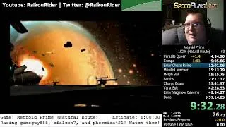 Thumbnail: Metroid Prime 100% (Natural Route) in 5:24:23