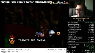 Thumbnail: Banjo-Kazooie 100% - 4:05:41 IG / 4:21:12 RTA