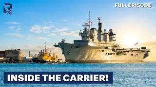 Thumbnail: Life Aboard A Royal Navy Aircraft Carrier | Warship | Full Episode