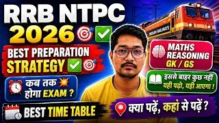 Thumbnail: Rrb NTPC 2026 💥✅| rrb ntpc preparation strategy| rrb ntpc full preparation| rrb ntpc 2026 exam #ntpc