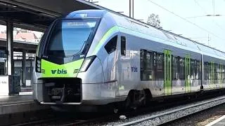 Thumbnail: Train Traffic at Spiez Station | Swiss Passenger & Freight Trains Compilation