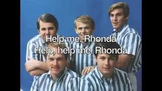 Thumbnail: Help Me, Rhonda [Single Version] - The Beach Boys (with lyrics)