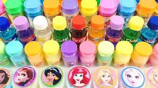 Thumbnail: Satisfying Video l Mixed All My Cream Smoothie into Make Slime Princesses & 60 Bottles Cutting ASMR