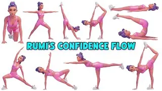 Thumbnail: Easy Yoga Poses With Rumi | KPop Demon Hunters | Calm Yoga for Kids | Rainbow Yoga