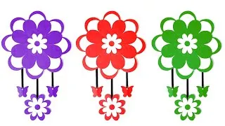 Thumbnail: Wall Decoration Craft Idea | DIY Easy wallmate | Easy paper Idea | School Project for kids and teens
