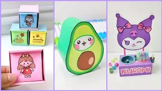 Thumbnail: 11 cute craft ideas for kids/ Paper craft/ Easy to make/ miniature craft/ school project DIY