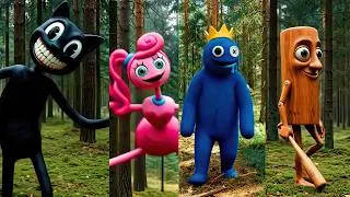 Thumbnail: TUNG TUNG TUNG SAHUR 24 HOURS in asecret forest (24 Hour Challenge)