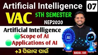 Thumbnail: 🔥Scope of AI & Applications of AI|Artificial Intelligence VAC 5th Semester|ai vac 5th semester|NEP