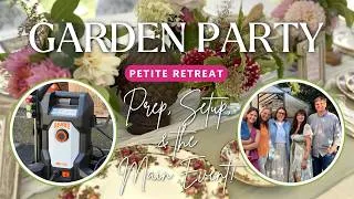 Thumbnail: 🌿🌸 Throwing a Garden Party! | A Petite Retreat: Prep, Setup & the Main Event ✨