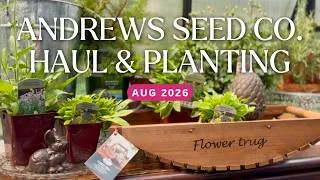 Thumbnail: 🌿 Andrews Seed Co. Garden Haul! | Planting My New Finds From Andrews + Vendor Village Treasures 🌸🪴