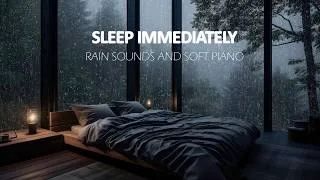 Thumbnail: Fall Asleep Naturally with Piano and Rain Sounds 🍀 3 Hours of Peaceful Music for Anxiety Relief