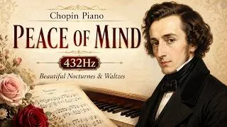 Thumbnail: Chopin Piano for Peace of Mind 432Hz | Beautiful Nocturnes & Waltzes