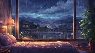 Thumbnail: 2AM Rainy Night 🌧️ | Nostalgic 2000s Lo-Fi Beats to Relax & Sleep