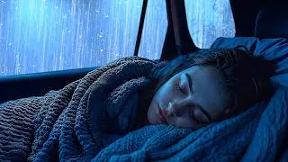 Thumbnail: 99% Instantly Deep Sleep with Thunderstorm Sounds | Natural Heavy Rain on Car Roof &Powerful Thunder