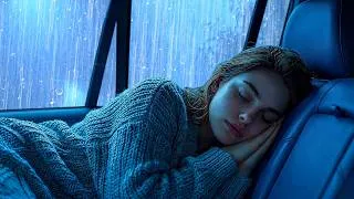 Thumbnail: Heavy Rain & Continuous Storm Sounds on Car Roof ⛈️ (No Ads) | Relief Stress & Deep Sleep All Night