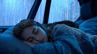 Thumbnail: Eliminate Insomnia Within 3 Minutes with Heavy Rain & Rowdy Thunder on a Car Roof in Forest at Night