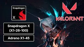 Thumbnail: Valorant on Snapdragon X (X1-26-100) - ASUS Vivobook 14 (A1407QA) Gaming Test