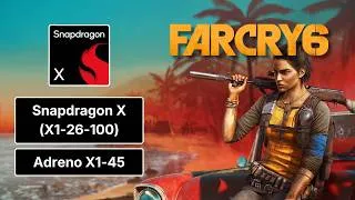 Thumbnail: Far Cry 6 on Snapdragon X (X1-26-100) - ASUS Vivobook 14 (A1407QA) Gaming Test