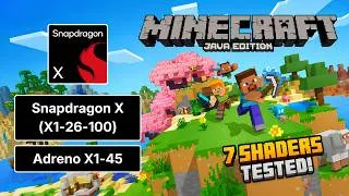 Thumbnail: Minecraft: Java Edtion on Snapdragon X (X1-26-100) - ASUS Vivobook 14 (A1407QA) Gaming Test