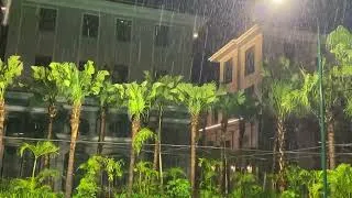 Thumbnail: Heavy Rain at Night 🌧️ Deep Rain Sounds to Calm Your Mind and Help You Sleep