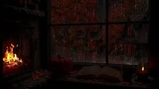 Thumbnail: 🍂 Autumn Rain Sounds on the Window | Cozy Bedroom for Deep Sleep & Relaxation