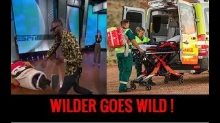 Thumbnail: SHOCKING SCENES ! Deontay Wilder Lands A Devastating Punch & Breaks A Mascots Jaw!