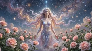 Thumbnail: 174Hz + 285Hz + 528Hz | "The Divine Glow" Combo: Cellular Youth & Anti-Aging DNA Repair