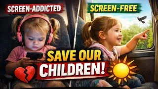 Thumbnail: Is your Child addicted to Screens✅ Screen-Free Child webinar #screentime #toddlers #